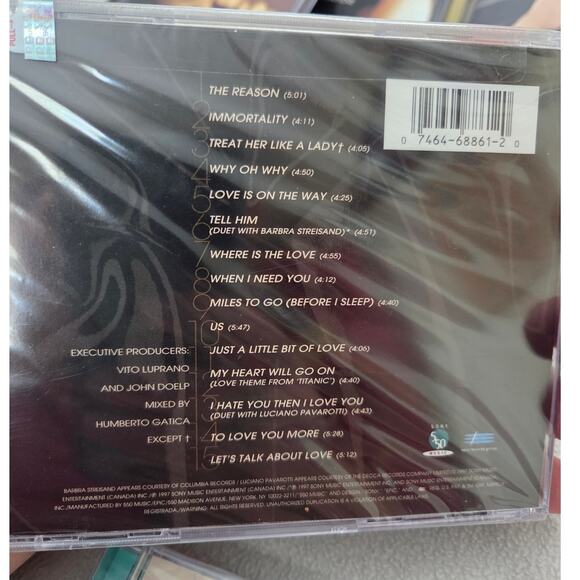 NEW Lot 5 Celine Dion CDs All The Way Lets Talk About Love Special Times Titanic - Picture 5 of 9